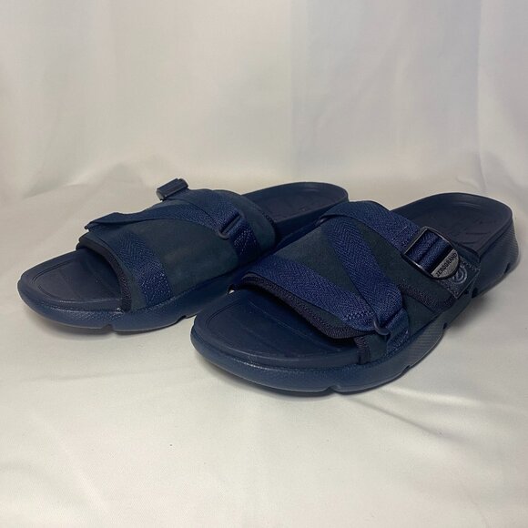 Cole Haan Grand 360 ZeroGrand Navy Blue Mens Slides Sandals 11M C35441 New NoBox - Picture 1 of 6